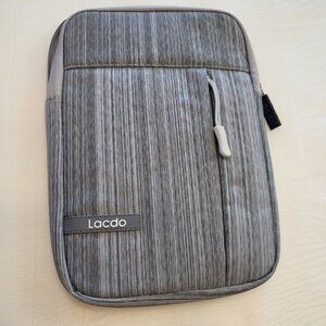 Protective Tablet Case Zipper Bag Quilted Interior Sleeve